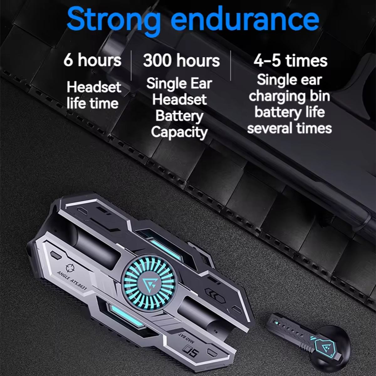 X37 TWS Earbuds Latest Design for Gamers Low Delay Intelligent In-Ear Stereo Wireless Headset